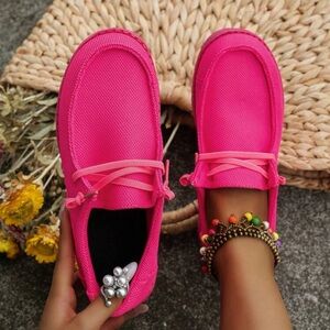 Generic dudes off brand Women's Pink Casual Shoes